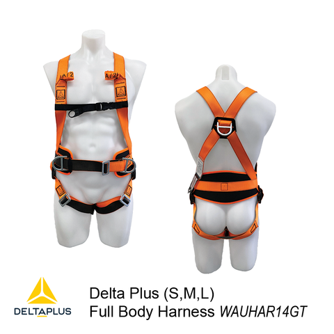 Harness Base Full Body Fall Arrest with Belt - Small, Medium, Large